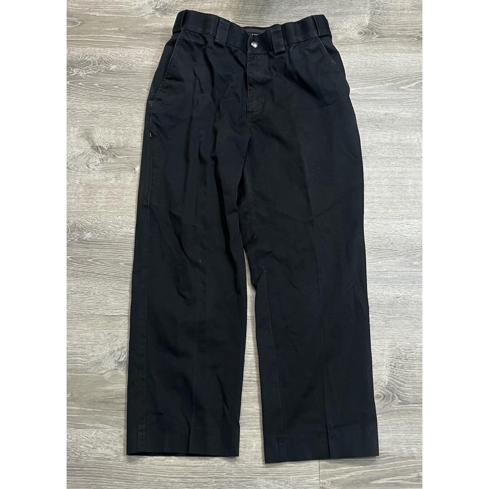 5.11 Tactical Pants Mens 34 Black Chino Hidden Zipper Pocket 74338-019 34x27.5